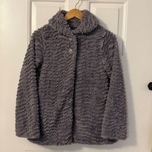 Patagonia Pelage faux fur jacket Feather grey XL 14